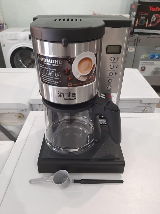 Delonghi emkm 6 b. Redmond RCM-m1509s. Капельная кофеварка редмонд. Кофемашина Redmond. Оля кофеварка.