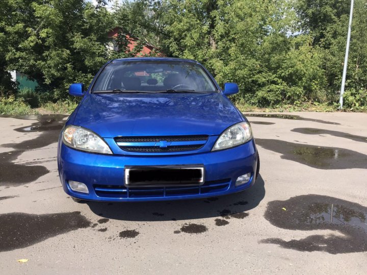 Chevrolet Lacetti синий 2011