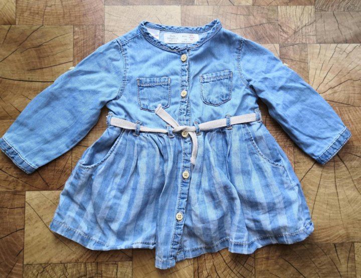 Джинсовое Платье Zara фото 10