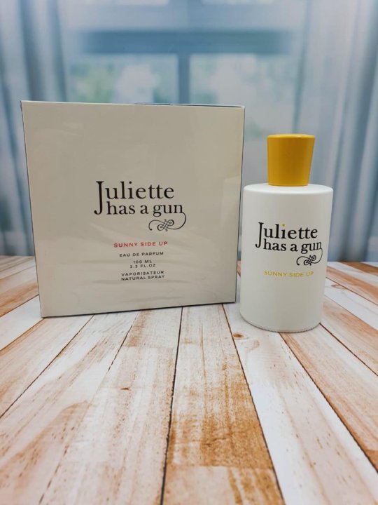 Juliette has sunny side. Juliette has a Gun Sunny Side up. Juliette has a Gun Sunny Side. Juliette has a Gun Sunny Side EDP 100 ml. Sunny Side up Juliette has a Gun 75 мл.