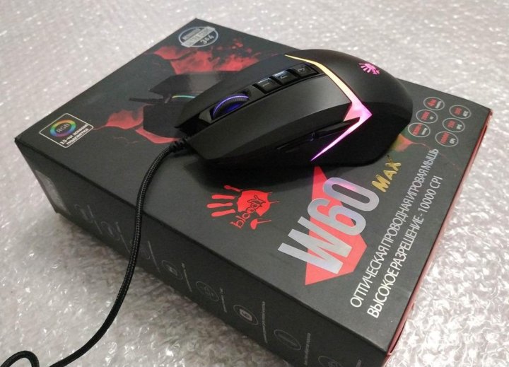 Игровая мышь a4tech bloody w60 max. Bloody w6 Max купить.