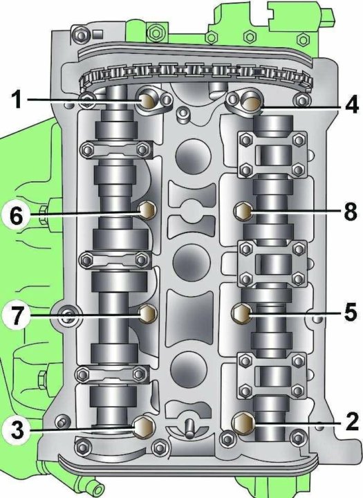 Крутящие моменты затяжки AUDI A4 Avant (8D5, B5) 1.8 T Foto 16