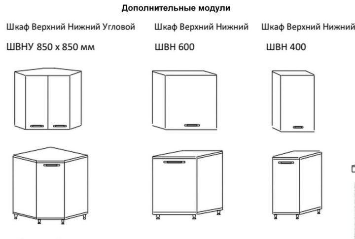 Кухня радуга схема сборки