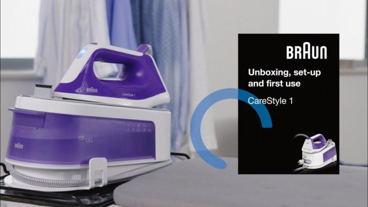 Как разобрать утюг парогенератора braun carestyle 5