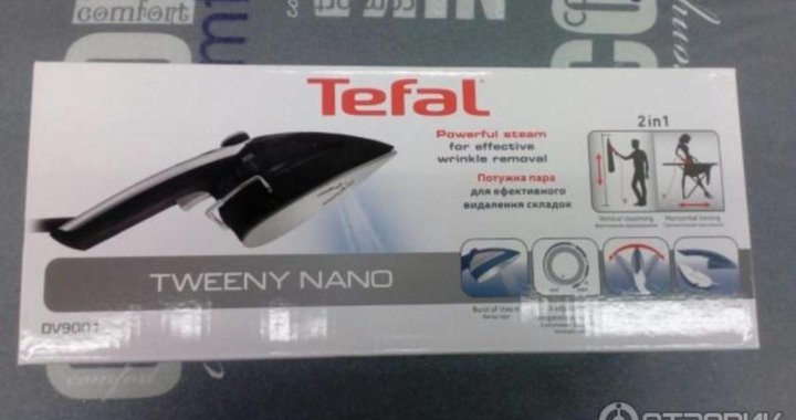 Dv9001e0 ручной отпариватель tefal. Отпариватель Tefal dv9001. Ручной отпариватель Tefal Tween Nano dv9001. Отпариватель Tefal dv9000e0. Отпариватель Тефаль Твин нано dv9001eo.