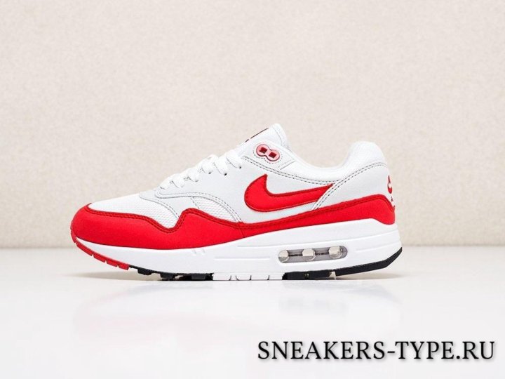 Кроссовки Nike Air Max 1 Anniversary Red (41-45) – купить в Москве, цена 4  790 руб., дата размещения: 19.05.2022 – Обувь