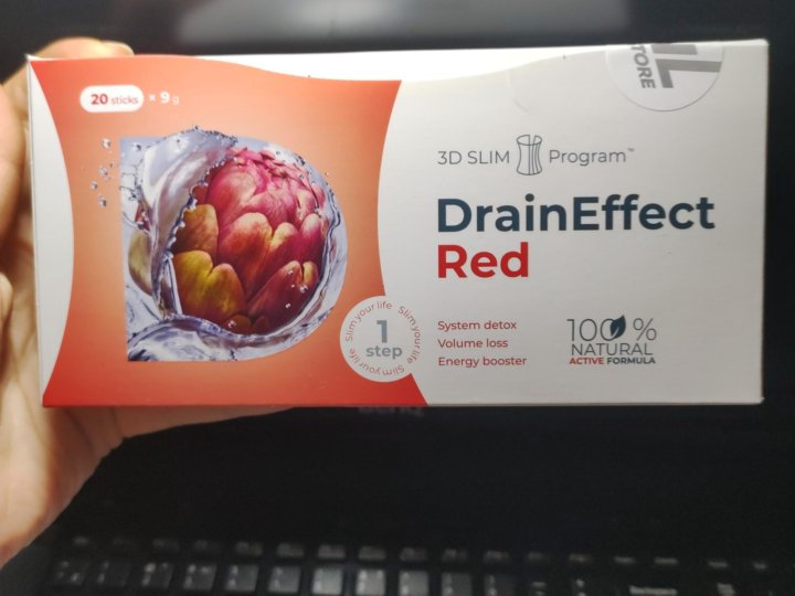 Drain effect red