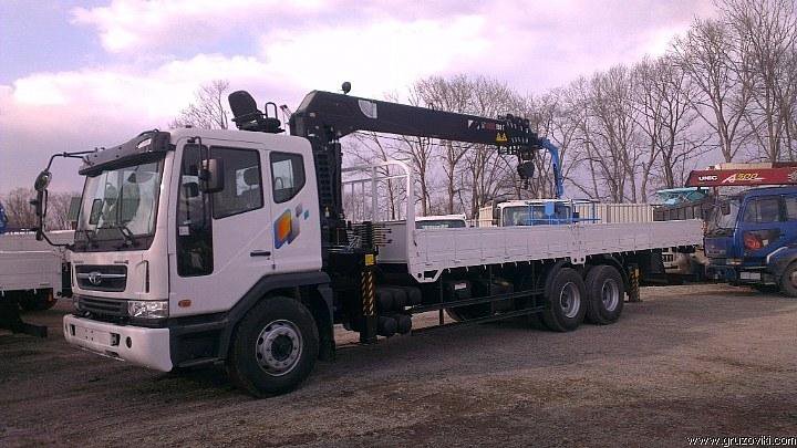 Манипулятор 9 метров. Daewoo манипулятор 15 тонн. Дэу ультра Новус. Автовышка Daewoo Ultra Novus. Daewoo Novus 2013.