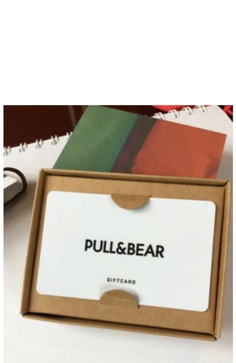 Подарочная карта pull and bear