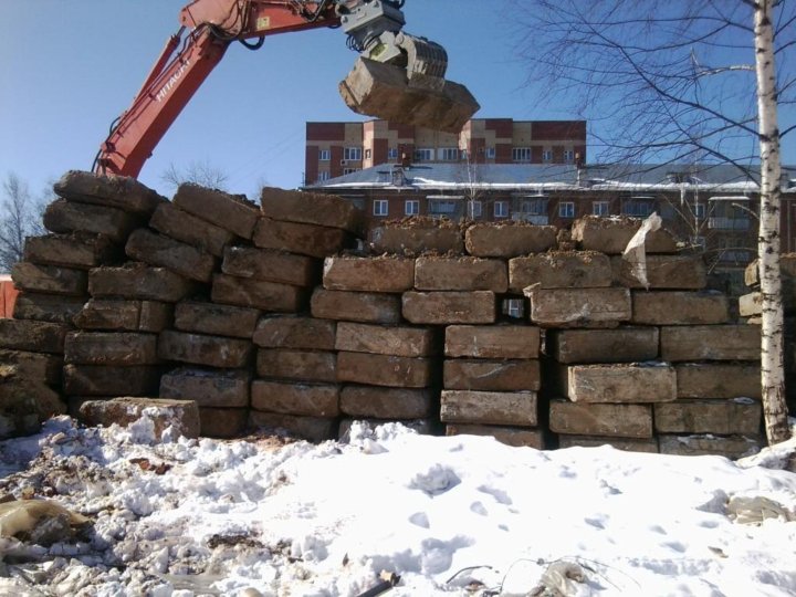 демонтаж фбс. демонтаж фбс. проем в фбс. блок фбс 1850х600х300 б/у. погреб.