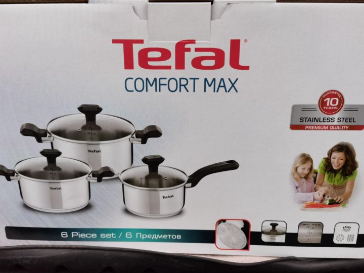 Tefal comfort max 20 см