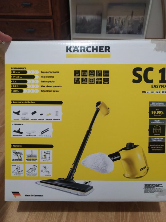 Купить Пароочиститель Керхер В Леруа Мерлен