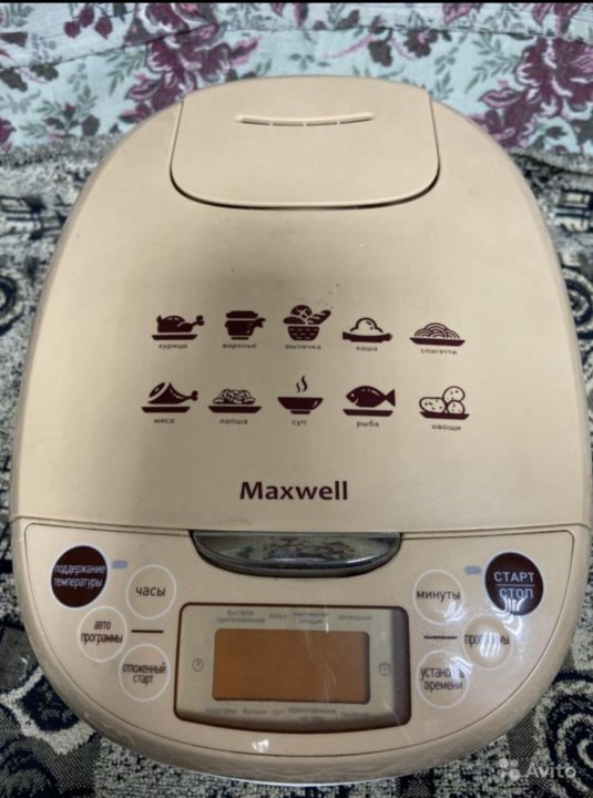 Мультиварка maxwell mw-3801 каша