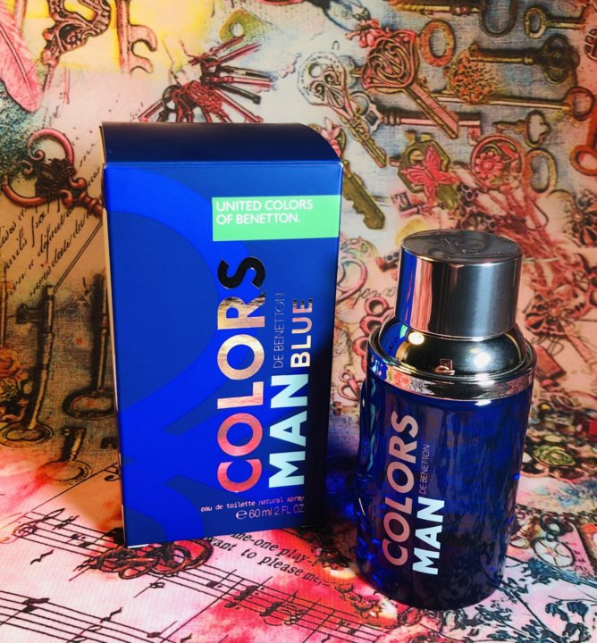 Туалетная вода benetton colors man blue