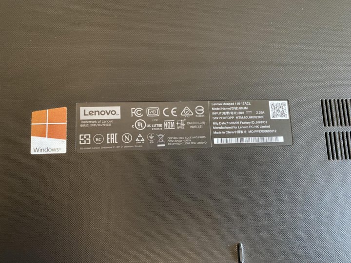 Lenovo ideapad 110 17acl. Lenovo IDEAPAD 110-17acl разъемы. Леново айдиапад 110-17. Леново 110-15acl разъемы боковые.