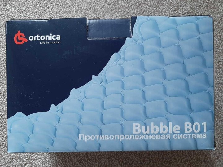 Матрас противопролежневый ortonica bubble b01 ячеистый