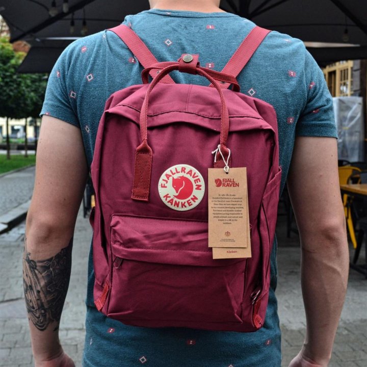 Fjallraven Kanken на людях