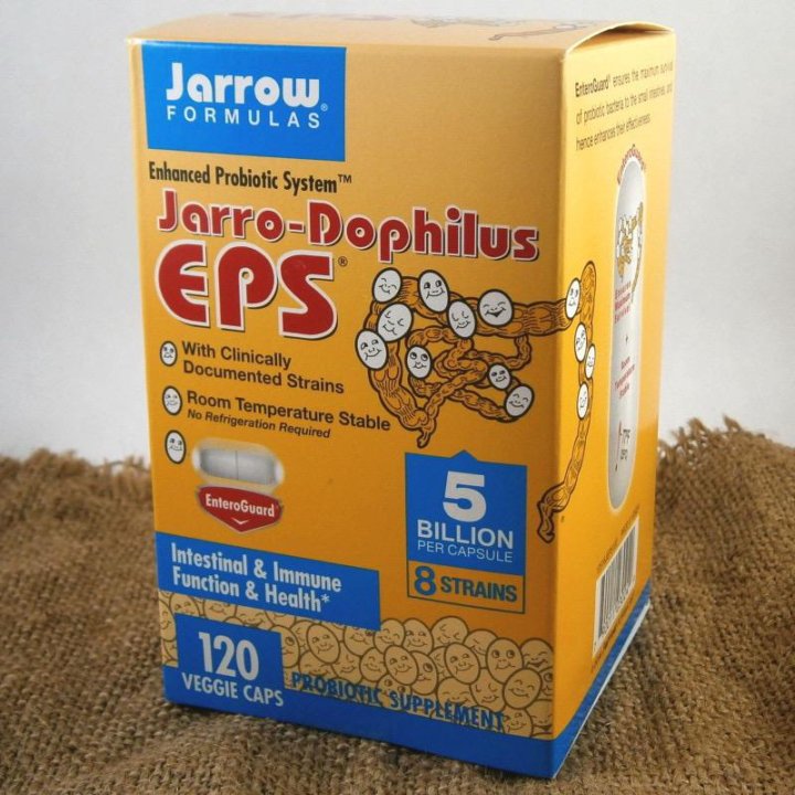 Jarrow formulas jarrow-dophilus eps 60 овощных капсул