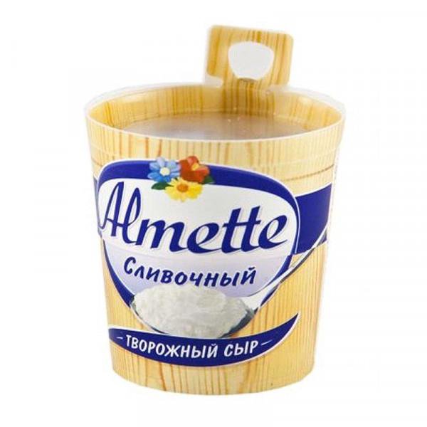 Сыр творожный сливочный альметте фото