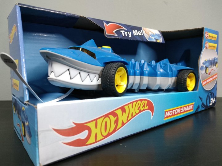 Hot Wheels акула машинка