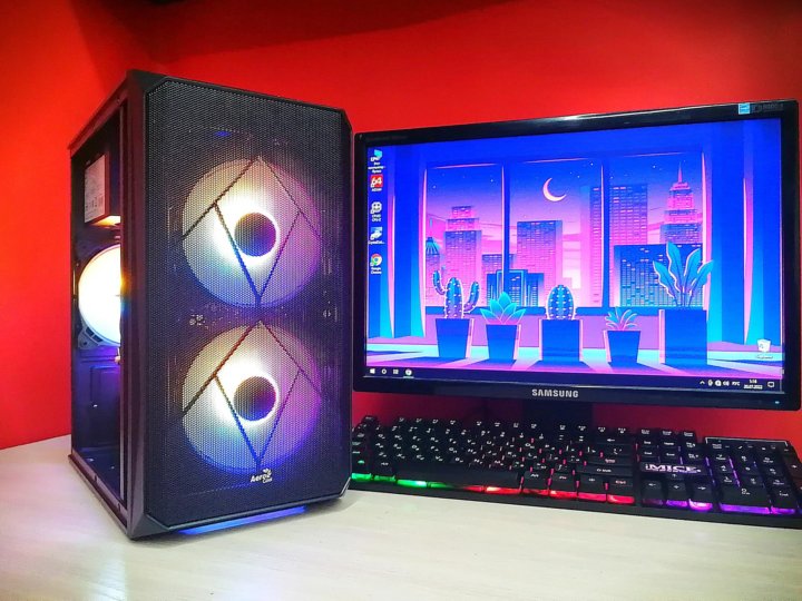 Компьютер i7 7700. Игровой компьютер 2024.