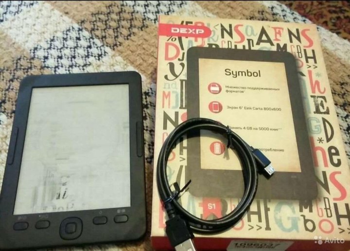 Электронная книга dexp s4 symbol