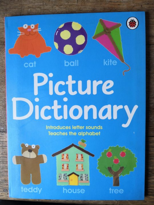 It is a dictionary. My picture dictionary обложка. ladybird dictionary.
