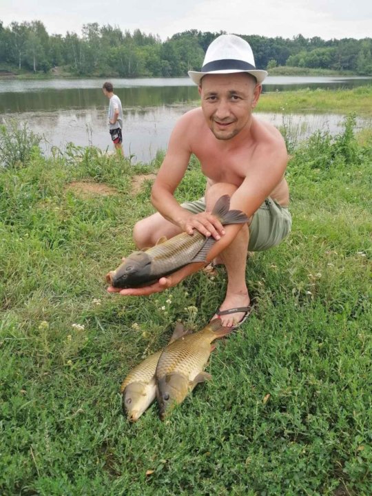 Самарский пруд рыбалка