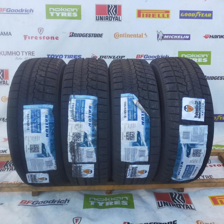 Sailun ice blazer arctic r16. 195/55r15 ZMAX winternova stud i 85h шип. ZMAX winternova stud.