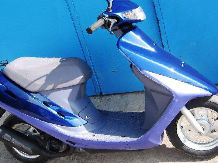 Honda Dio 28zx сине фиолетовый