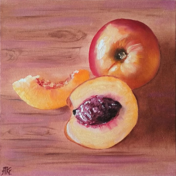 Масло персика. Картины 2023. 2 11 всех фруктов составляют персики