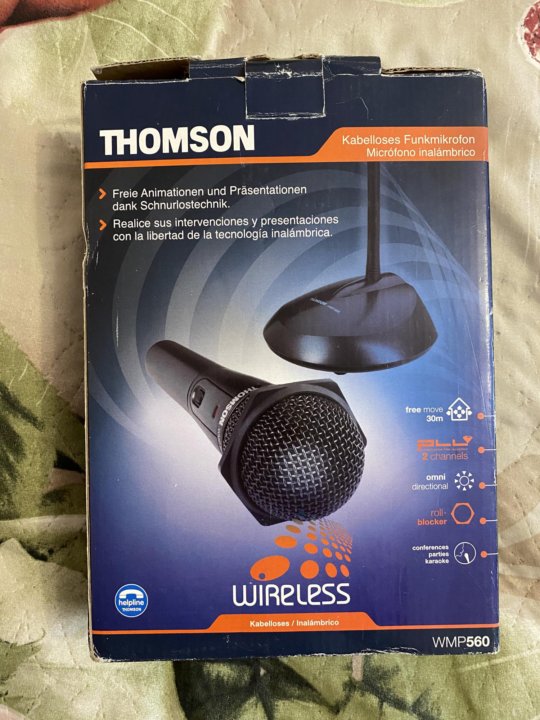 Микрофоны thomson. Микрофоны thomson