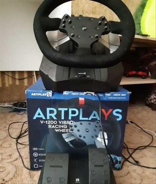 Artplays v. Руль ARTPLAYS V-1200 Vibro Racing Wheel. Руль ARTPLAYS V-1200 Vibro. ARTPLAYS V-1200 Racing Wheel. ARTPLAYS V-1200.