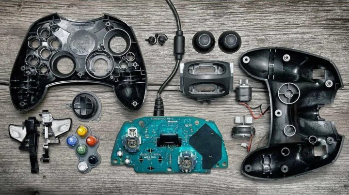 Как разобрать джойстик xbox