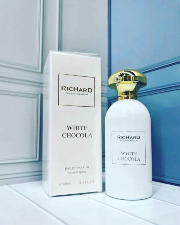 Richard white chocolate extrait. Парфюм Richard White Chocola. Ричард белый шоколад духи. Richard Maison de Parfum White Chocolate. Духи White Chocolate by Christian Richard.