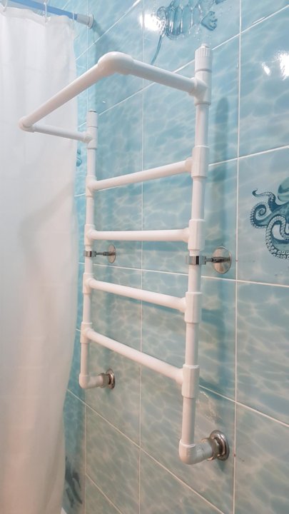 Установка полотенцесушителя в ванной комнате в Москве