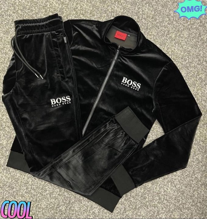 Hugo Boss велюровый костюм