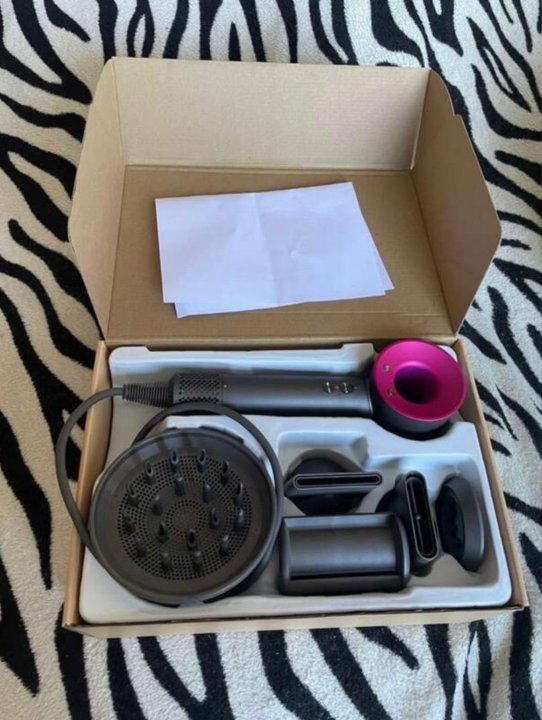 Купить Фен для волос Super Hair Dryer ( HD13) Сиреневый по цене 12 360 ₽ от инте