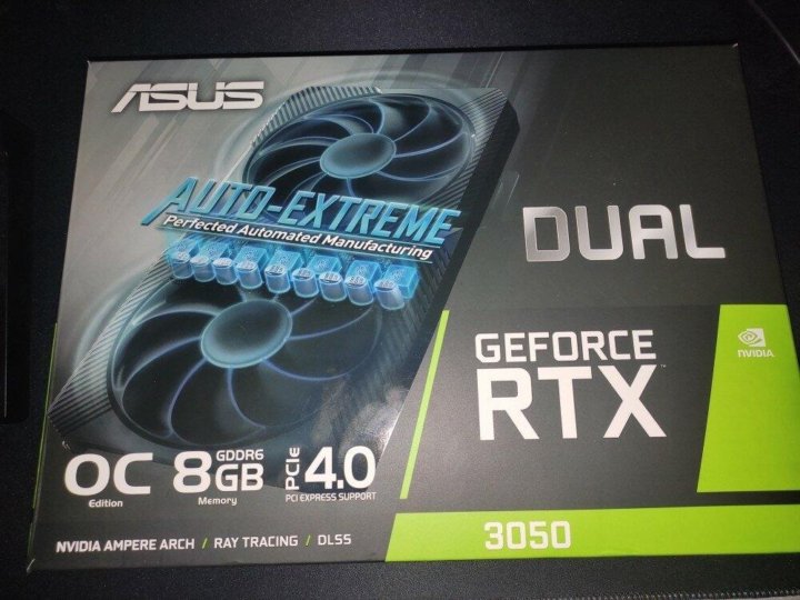 Asus dual geforce rtx 3050 oc