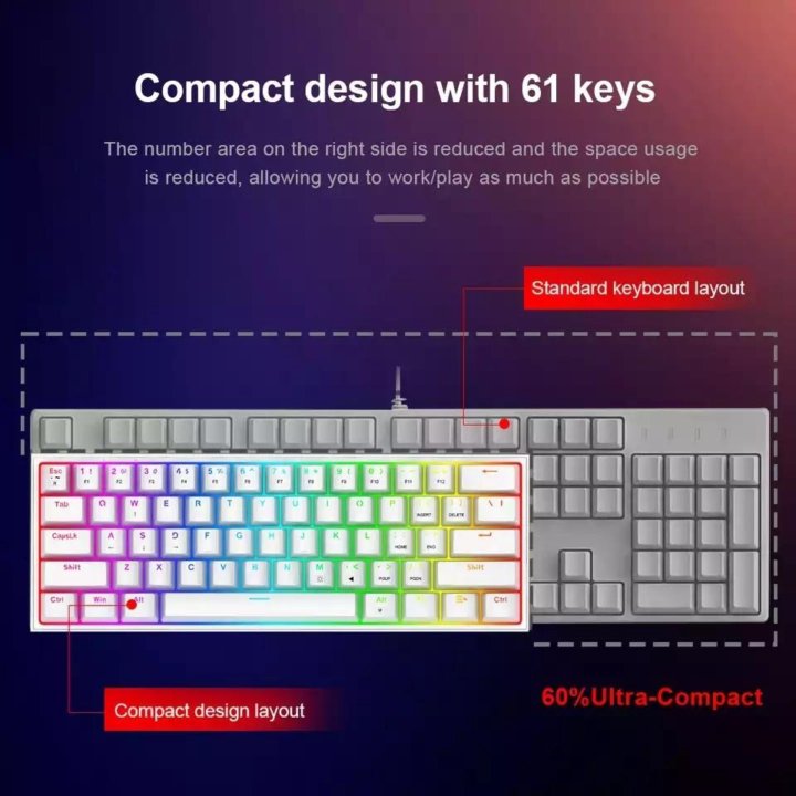 Как разобрать клавиатуру k617 rgb Неактивно