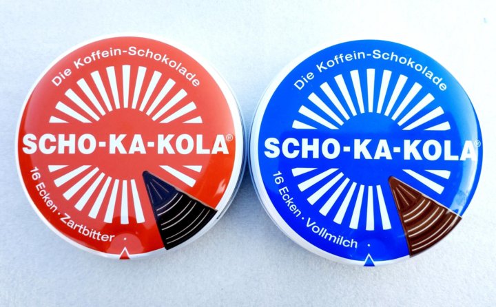 Scho ka kola. Немецкий энергетический шоколад Scho-ka-kola.