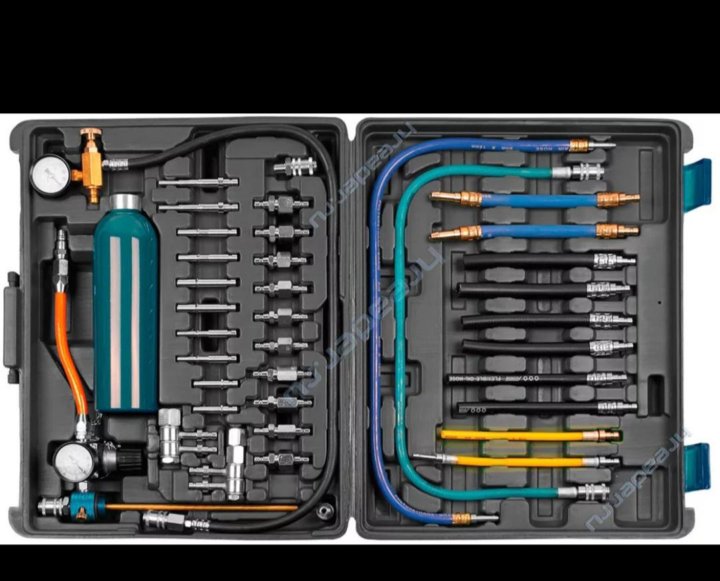 Набор для промывки топливной системы. SMC-1000 комплект переходников для промывки топливных систем.. Набор для промывки инжекторов Force 940g1. MHR-a1030 комплект очистки топливных систем.