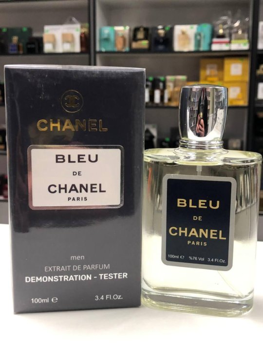 Шанель бле де 100 мл. Блю де Шанель мужские духи. Tester Demonstration bleu de Chanel. Парфюм из Эмиратов Шанель Блю.