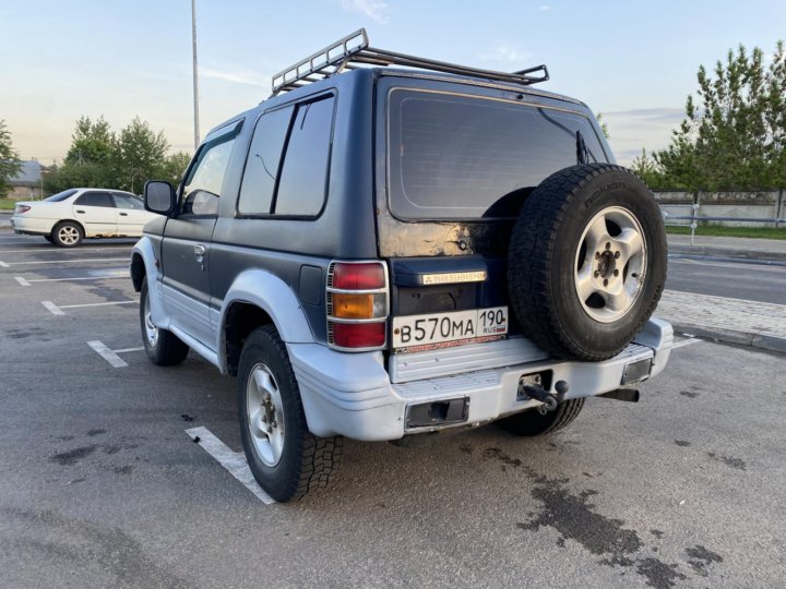 Машину митсубиси паджеро 2. Паджеро 94. Серо синий Паджеро 2. 3.0Super exceed long.