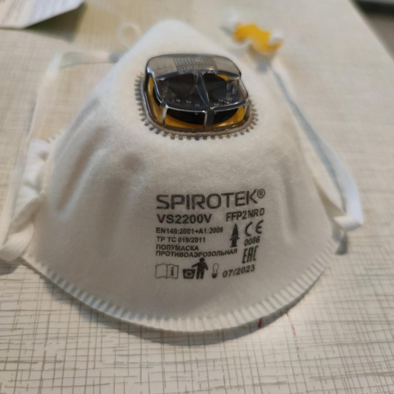 Spirotek 2200v. Спиротек 2200v. Респиратор Spirotek vs 2200v. Полумаска фильтрующая Spirotek vs 2200v. Полумаска фильтрующая Spirotek vs 2200v с клапаном ffp2