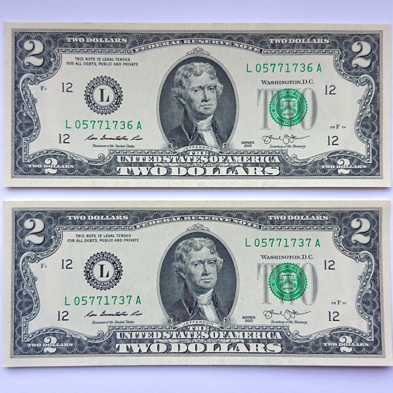 Номинал старых долларов. 2 Доллара купюра. Купюра 2 доллара США. 100 Долларов США 1976. 2 Доллара 2003 года