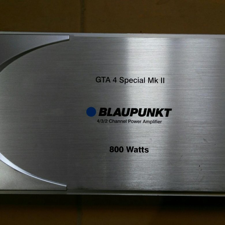 Blaupunkt gta 4 special mk2 800w схема подключения