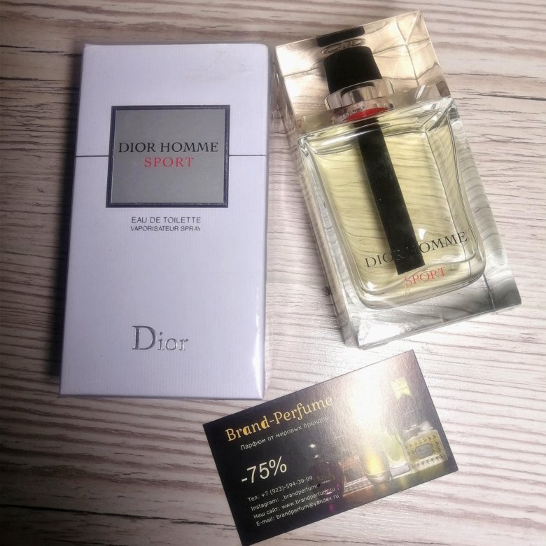 Dior homme sport отзывы. Dior homme Sport 100ml.