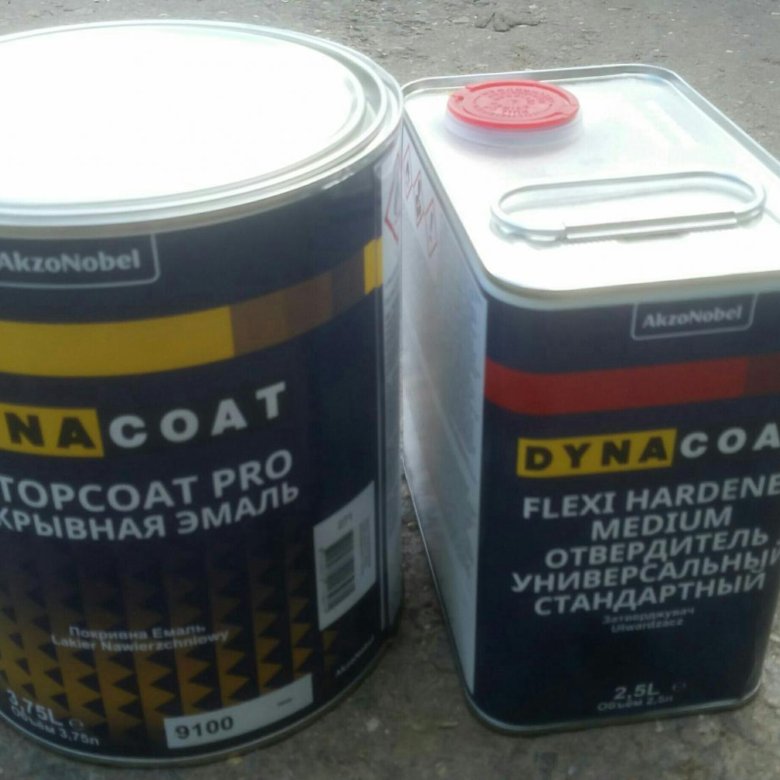 Dynacoat 2k Topcoat proомера цветов