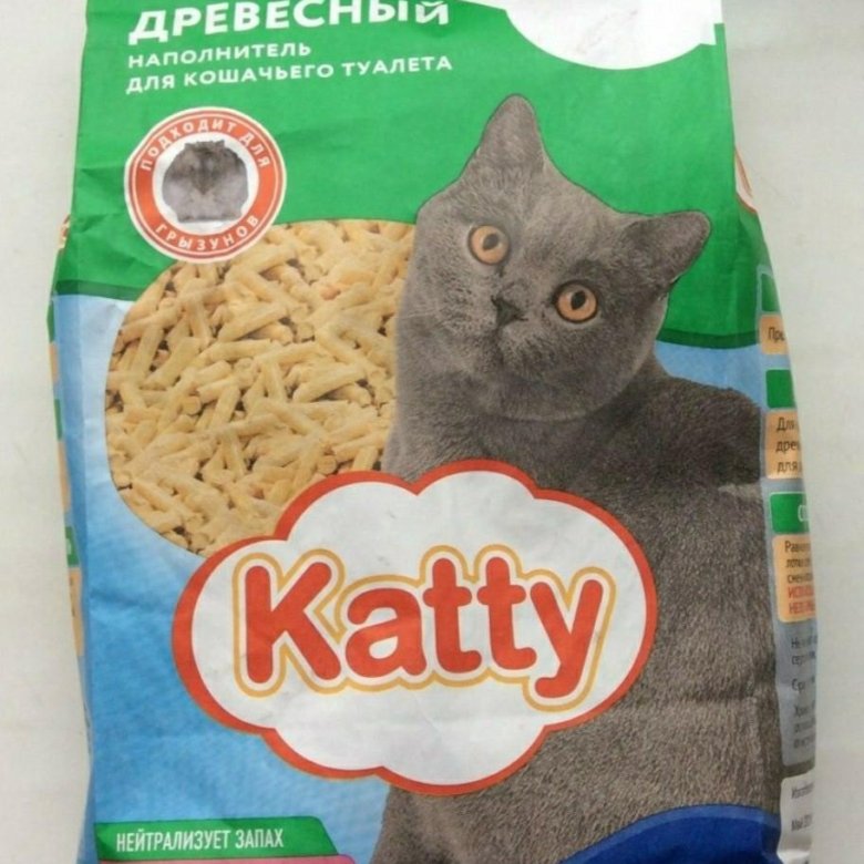 Наполнитель для кошачьего туалета katty комкующийся 5кг пятерочка